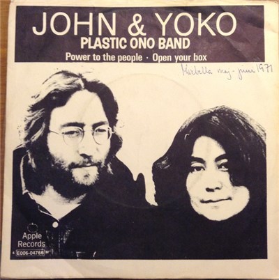 John & Yoko, Plastic Ono Band - Power To The People / Open Your Box download mp3 flac