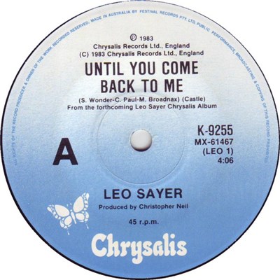 Leo Sayer - Till You Come Back To Me download mp3 flac