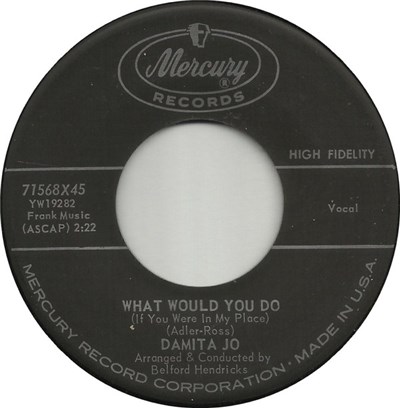 Damita Jo - What Would You Do (If You Were In My Place) download mp3 flac