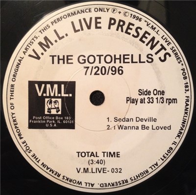The Gotohells - 7/20/96 (Fireside Bowl - Chicago, IL) download mp3 flac