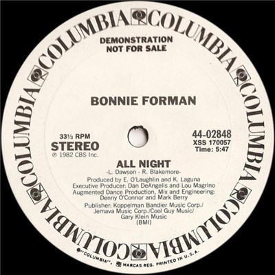 Bonnie Forman - All Night download mp3 flac