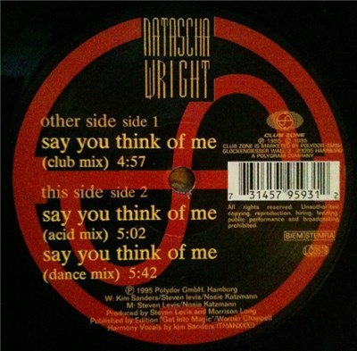 Natascha Wright - Say You Think Of Me download mp3 flac