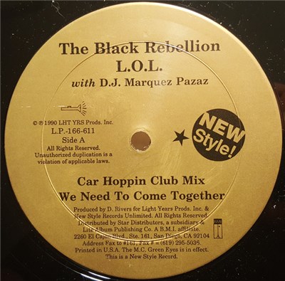 The Black Rebellion L.O.L. - Car Hoppin download mp3 flac