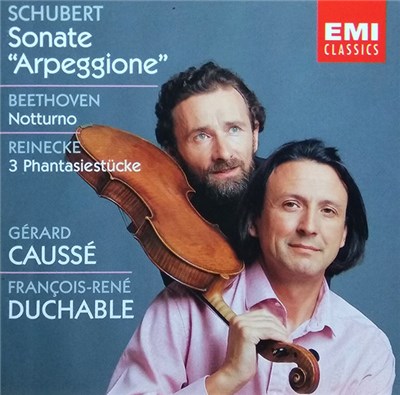 Gérard Caussé, François-René Duchâble - Schubert Sonate "Arpeggione". Beethoven Notturno. Reinecke 3 Phantasiestucke download mp3 flac