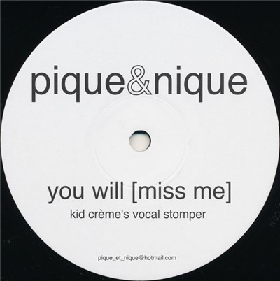 Pique & Nique - You Will (Miss Me) download mp3 flac