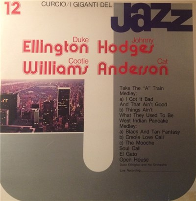 Duke Ellington / Johnny Hodges / Cootie Williams / Cat Anderson - I Giganti Del Jazz Vol. 12 download mp3 flac