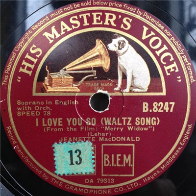 Jeanette MacDonald - I Love You So / Vilia download mp3 flac