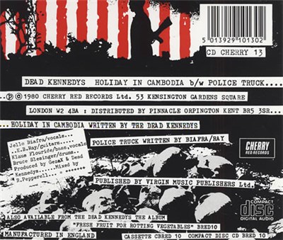 Dead Kennedys - Holiday In Cambodia download mp3 flac