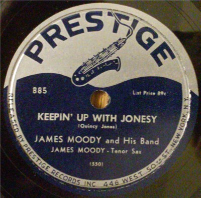 James Moody And His Band - Keepin' Up With Jonesy / Workshop download mp3 flac