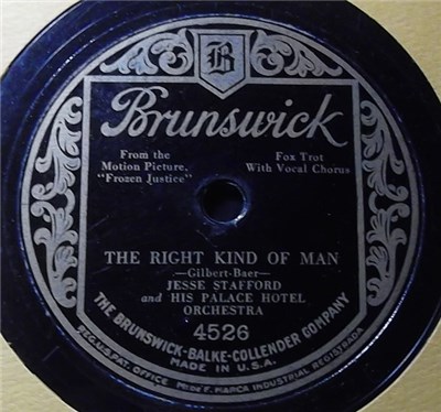 Jesse Stafford And His Palace Hotel Orchestra - The Right King Of Man / Little By Little download mp3 flac