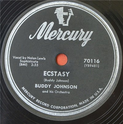 Buddy Johnson And His Orchestra - Ecstasy / Hittin' On Me download mp3 flac