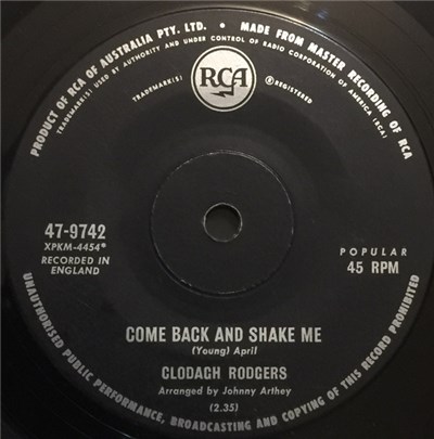 Clodagh Rodgers - Come Back And Shake Me download mp3 flac