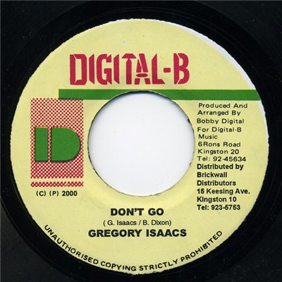 Gregory Isaacs - Don't Go download mp3 flac