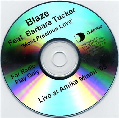 Blaze Feat. Barbara Tucker - Most Precious Love (Live) download mp3 flac