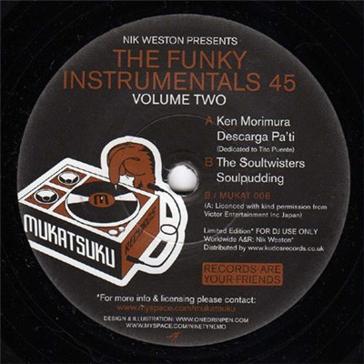 Nik Weston - The Funky Instrumentals 45 (Volume Two) download mp3 flac