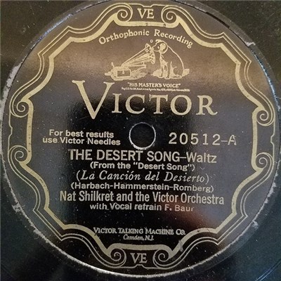 Nat Shilkret And The Victor Orchestra - The Desert Song / Huguette download mp3 flac