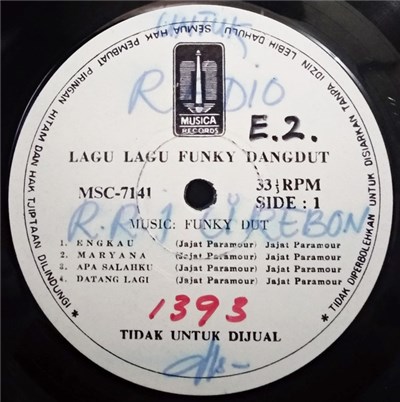 Jajat Paramour - Lagu Lagu Funky Dangdut download mp3 flac