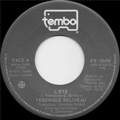 Véronique Béliveau - L'été download mp3 flac