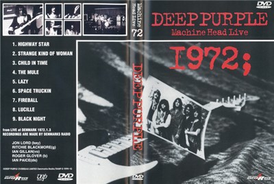 Deep Purple - Machine Head Live - 1972; download mp3 flac