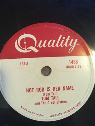 Tom Tall - Hot Rod Is Her Name / Why Must I Wonder download mp3 flac