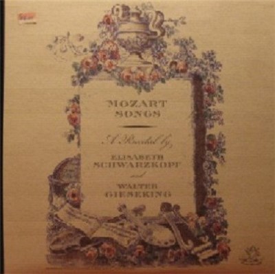Mozart – Elisabeth Schwarzkopf, Walter Gieseking - Mozart Songs download mp3 flac