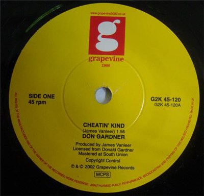 Don Gardner - Cheatin' Kind download mp3 flac