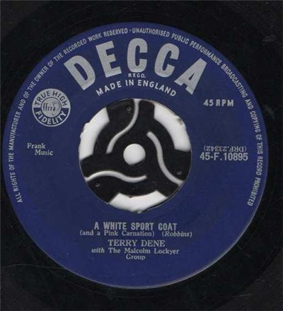 Terry Dene With The Malcolm Lockyer Group - A White Sport Coat (And A Pink Carnation) download mp3 flac
