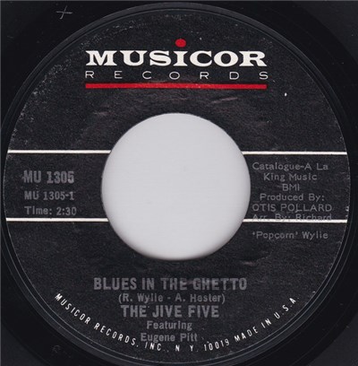 The Jive Five Featuring Eugene Pitt - Blues In The Ghetto download mp3 flac