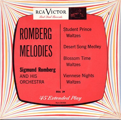 Sigmund Romberg And His Orchestra - Romberg Melodies download mp3 flac