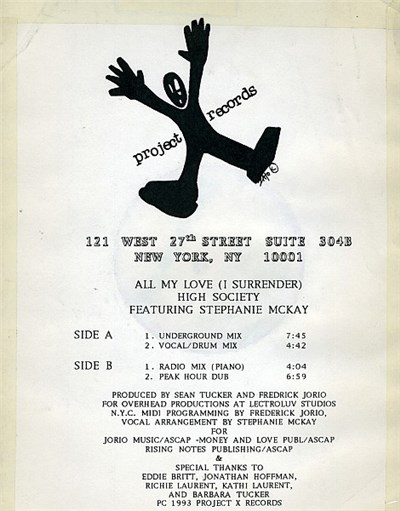 High Society Featuring Stephanie Mckay - All My Love (I Surrender) download mp3 flac