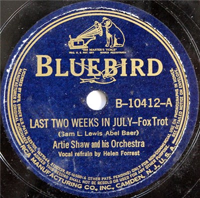 Artie Shaw And His Orchestra - Last Two Weeks In July / Two Blind Loves download mp3 flac
