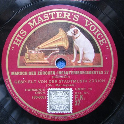 Stadtmusik Zürich, Gian Battista Mantegazzi - Marsch Des Zürcher-Infanterieregimentes 27 / Mit Leier Und Schwert download mp3 flac