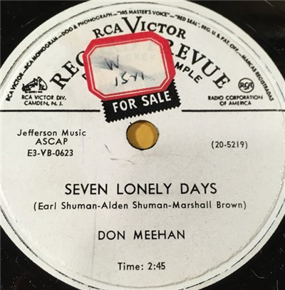 Don Meehan - Seven Lonely Days / Triflin' Gal download mp3 flac