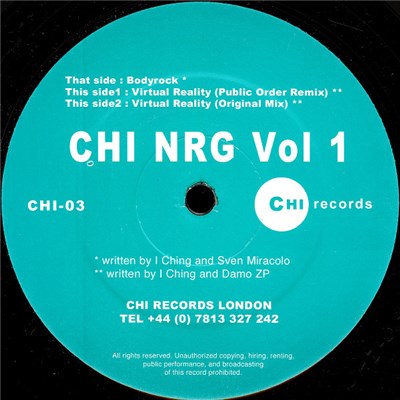 I-Ching - Chi Nrg Vol 1 download mp3 flac