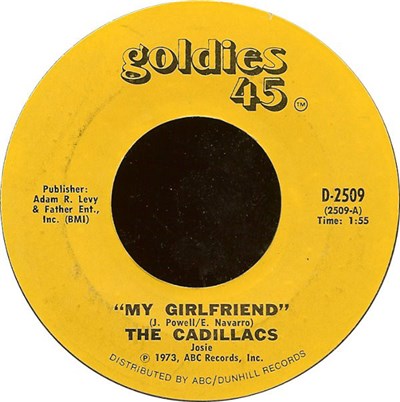 The Cadillacs - My Girlfriend / Broken Heart download mp3 flac