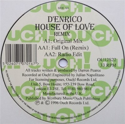 D'Enrico - House Of Love (Remix) download mp3 flac