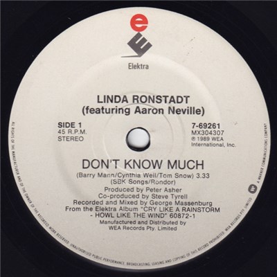 Linda Ronstadt - Don't Know Much download mp3 flac