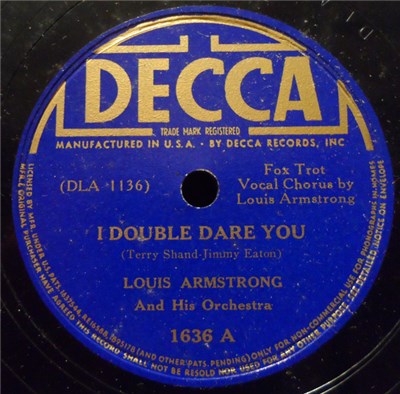 Louis Armstrong And His Orchestra - I Double Dare You / Satchel Mouth Swing download mp3 flac