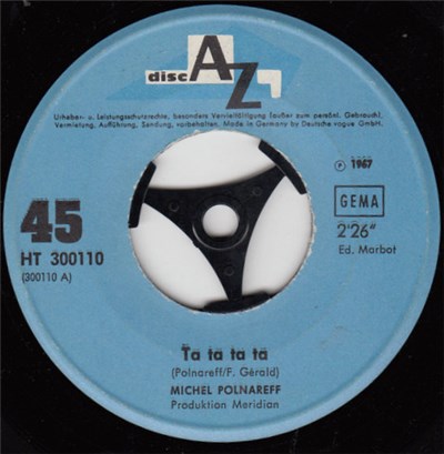 Michel Polnareff - Ta Ta Ta Ta / Le Pauv' Guitariste download mp3 flac