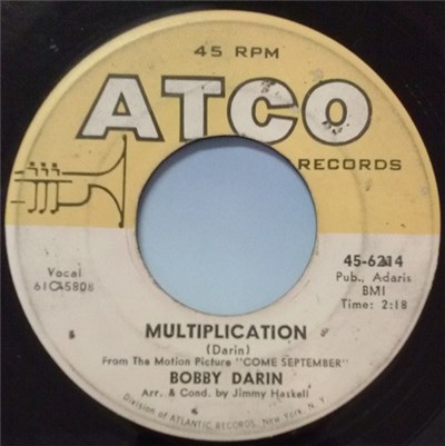 Bobby Darin - Multiplication / Irresistible You download mp3 flac