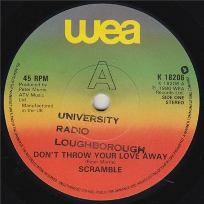 Scramble - Don't Throw Your Love Away download mp3 flac