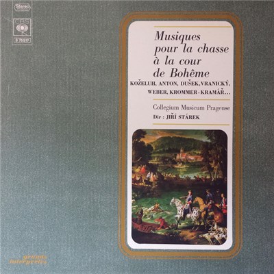 Various, Collegium Musicum Pragense, Jiří Stárek - Musique Pour La Chasse à La Cour De Bohème download mp3 flac