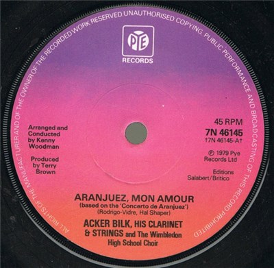 Acker Bilk, His Clarinet & Strings - Aranjuez, Mon Amour download mp3 flac