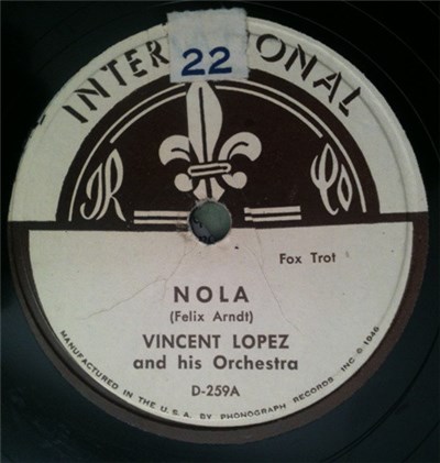 Vincent Lopez And His Orchestra - Nola / Kitten On The Keys download mp3 flac