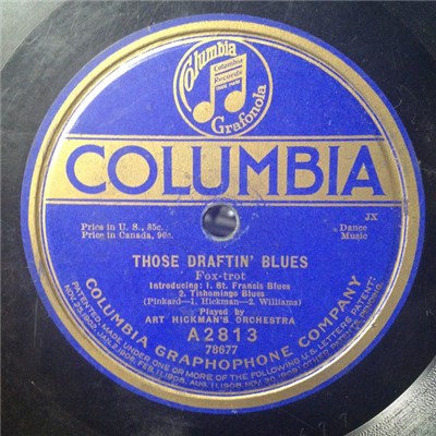 Art Hickman's Orchestra - The Hesitating Blues / Those Draftin' Blues download mp3 flac