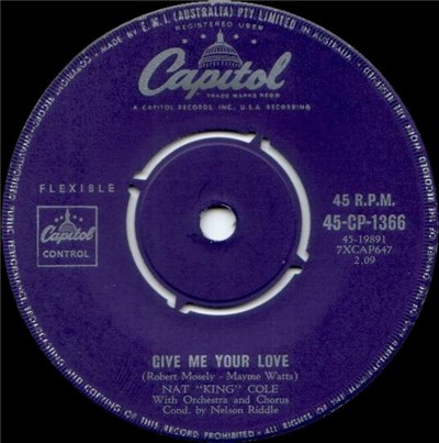 Nat "King" Cole - Give Me Your Love / Madrid download mp3 flac