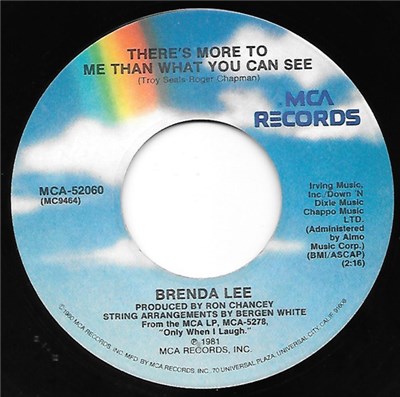 Brenda Lee - There's More To Me Than What You Can See / Keeping Me Warm For You download mp3 flac