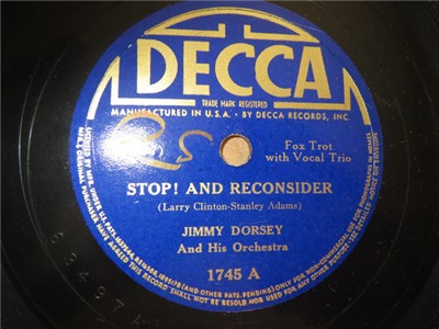 Jimmy Dorsey And His Orchestra - Stop! And Reconsider / The Week End Of A Private Secretary download mp3 flac