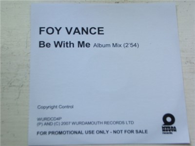 Foy Vance - Be With Me download mp3 flac