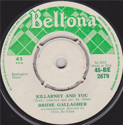 Bridie Gallagher - Killarney And You/The Boys From County Armagh download mp3 flac